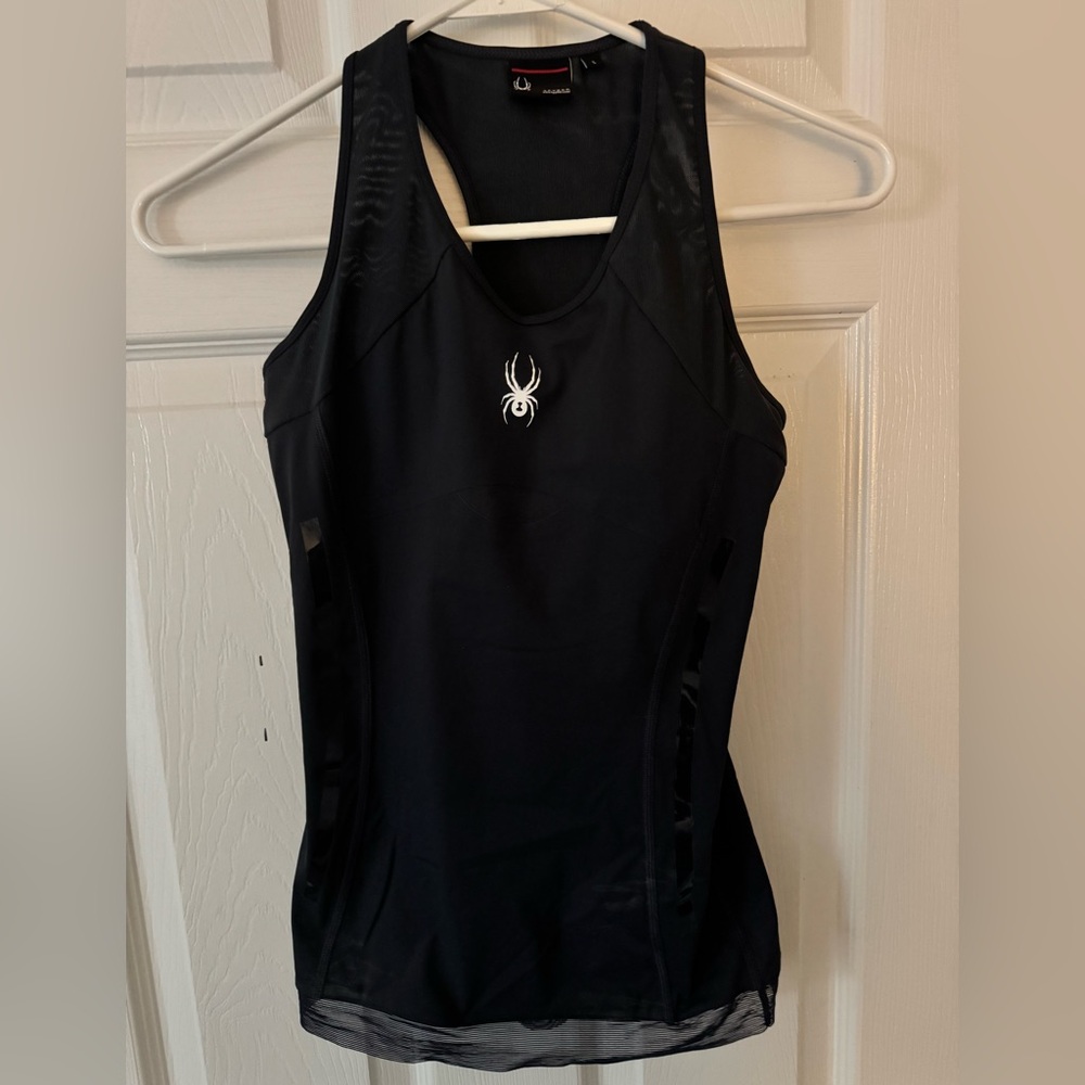 New no tags - Spyder Black Top - size small - female
